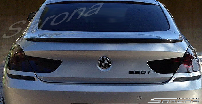 Custom BMW 6 Series  Coupe & Sedan Trunk Wing (2012 - 2019) - $390.00 (Part #BM-111-TW)